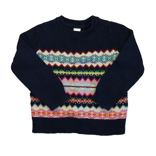 Gap Navy | Pink Sweater 4T 
