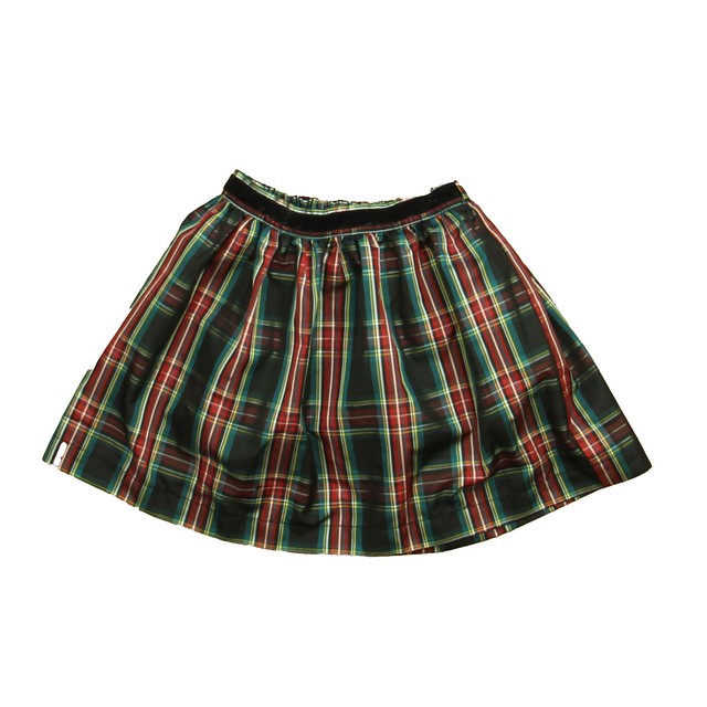 Gap Red | Green Plaid Skirt 4T 