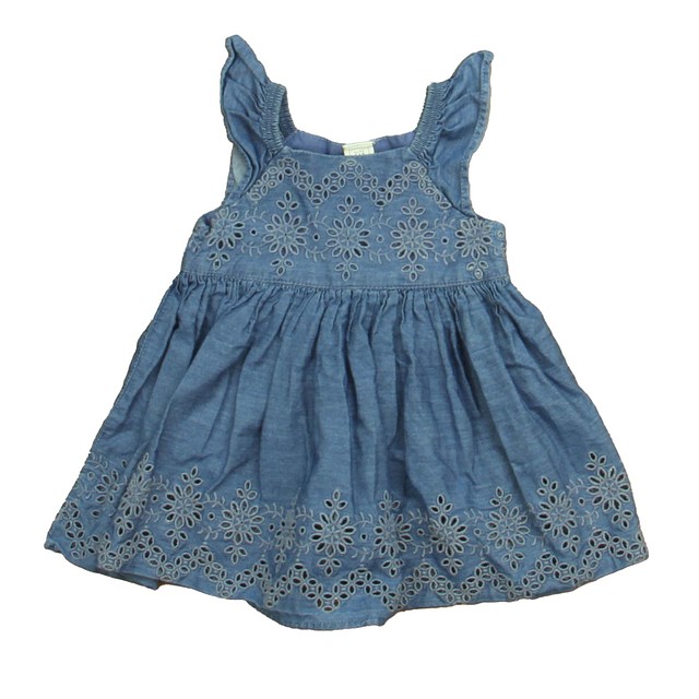 Gap Blue Dress 6-12 Months 