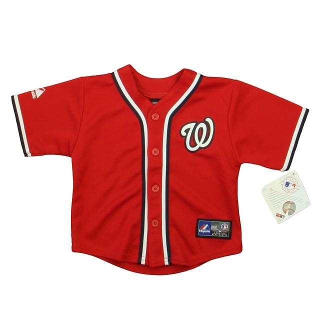 Genuine Merchandise Red Washington Nationals "Harper" Sports Jersey 18 Months 