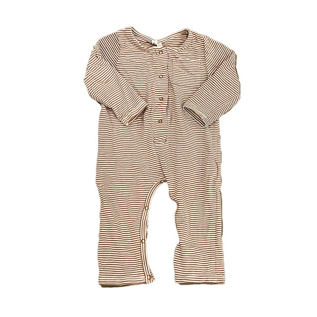 Gray Label Rust Stripe Long Sleeve Outfit 3-6 Month 