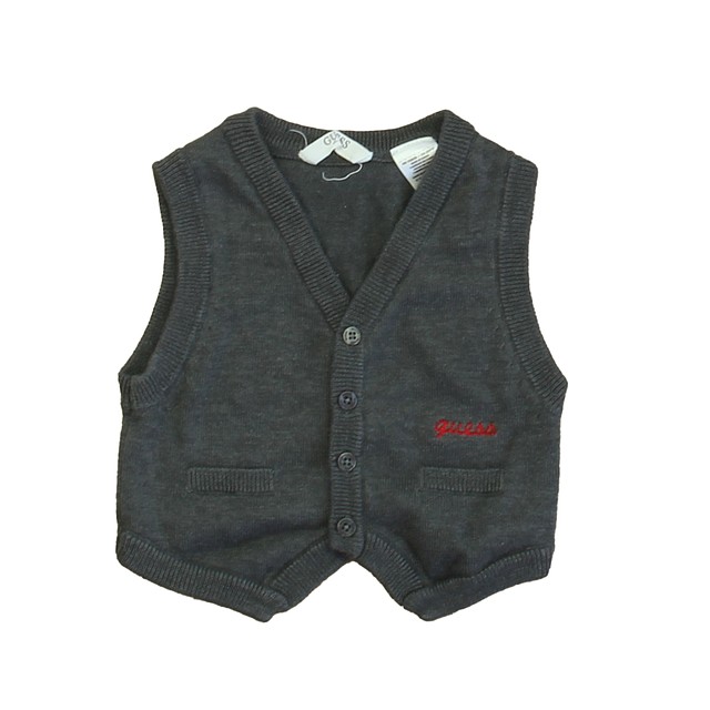 Guess Gray Sweater Vest 12 Months 