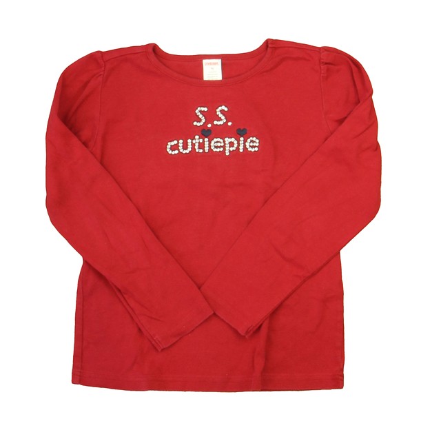 Gymboree Red Long Sleeve T-Shirt 10 Years 
