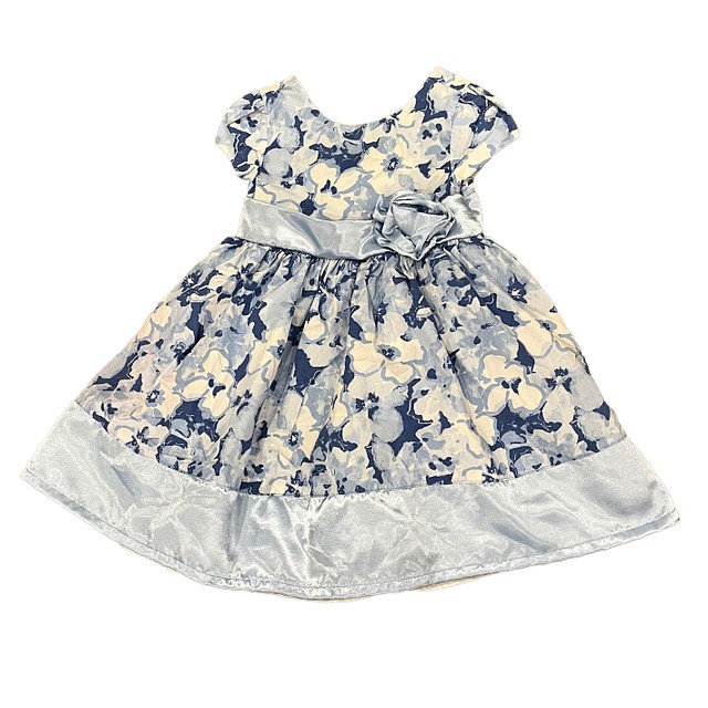 Gymboree Blue Floral Dress 18-24 Months 