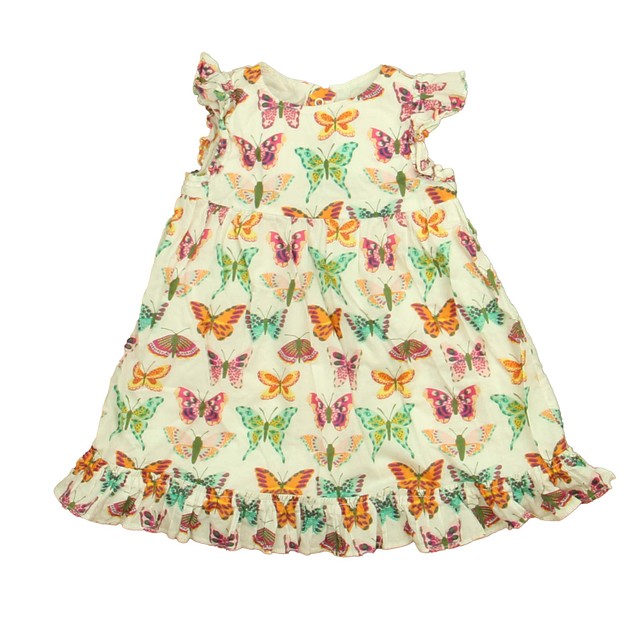 Gymboree Ivory Butterflies Dress 18-24 Months 