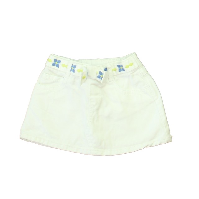 Gymboree White | Blue | Yellow Skirt 18-24 Months 