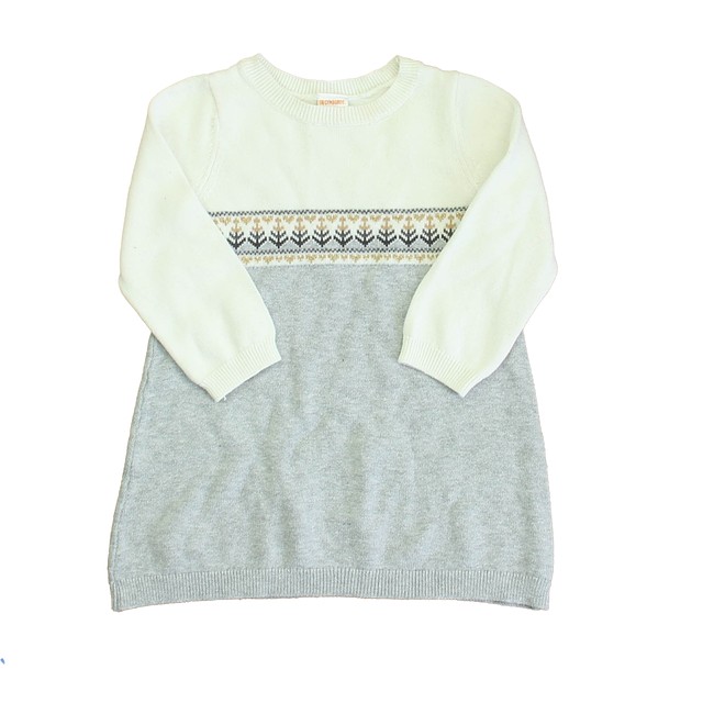Gymboree Gray | Ivory Sweater Dress 2T 