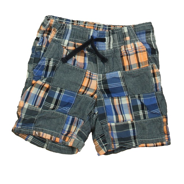 Gymboree Blue Madras Shorts 3T 