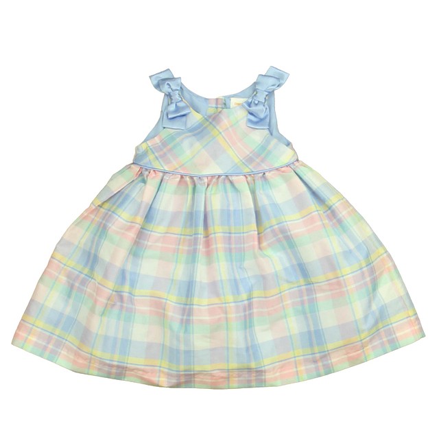 Gymboree Pink | Blue Plaid Dress 6-12 Months 