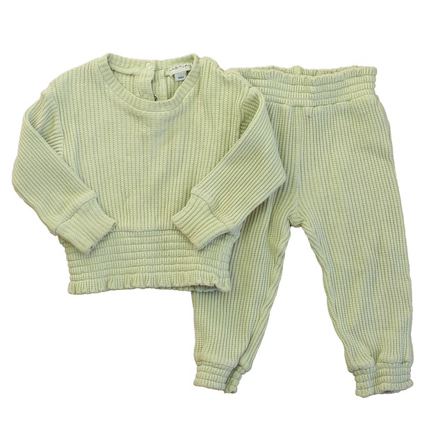 Habitual Girl 2-pieces Green Apparel Sets 18 Months 