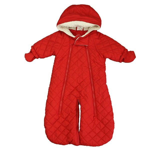 Hanna Andersson Red Snowsuit 0-6 Months 