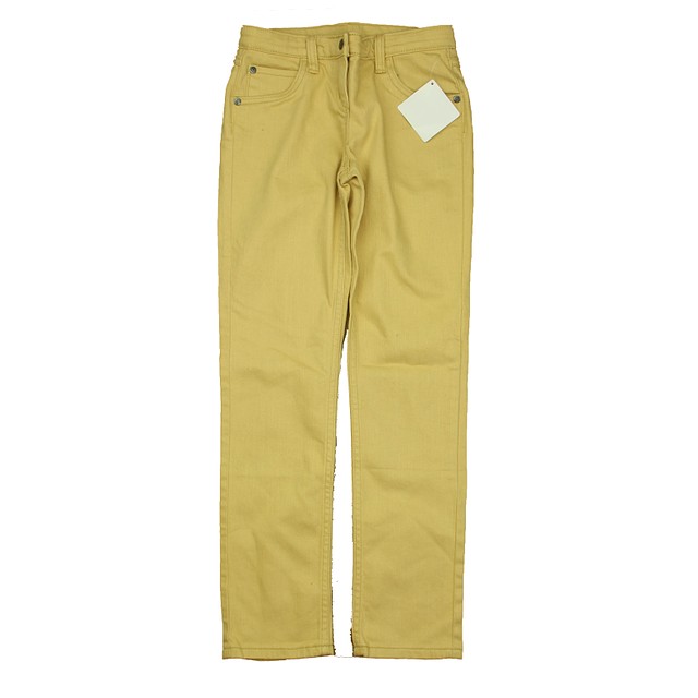 Hanna Andersson Mustard Jeggings 10 Years 