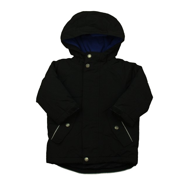 Hanna Andersson Black Winter Coat 2T 