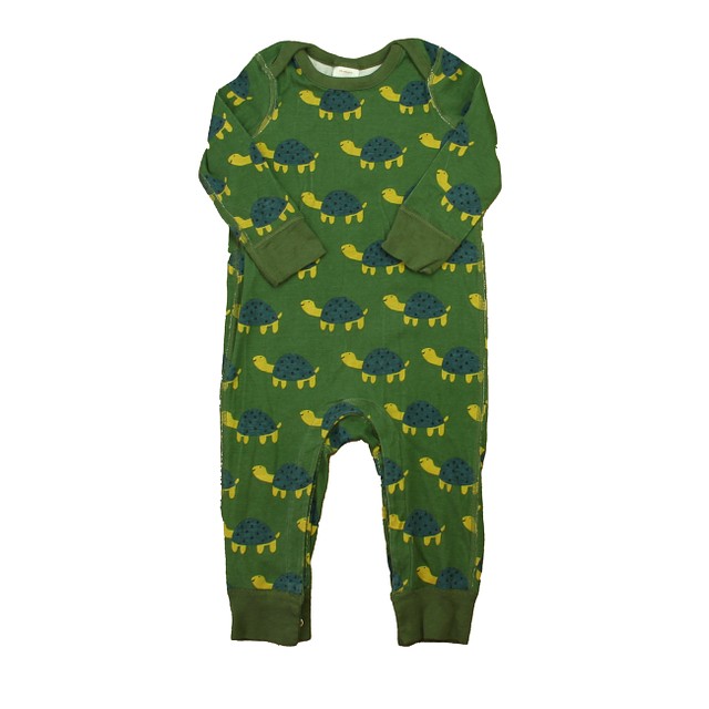 Hanna Andersson Green Turtles Long Sleeve Outfit 2T 