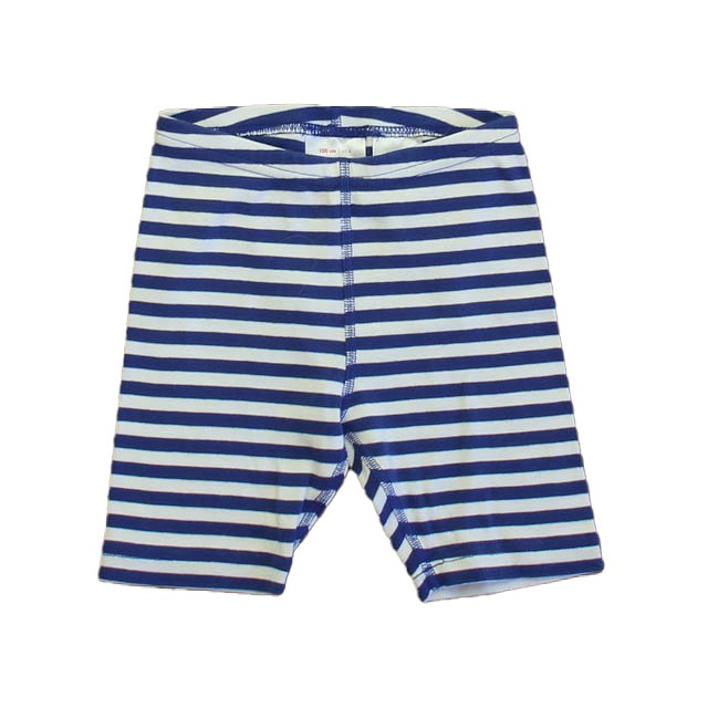 Hanna Andersson Blue | White Stripe Shorts 4T 