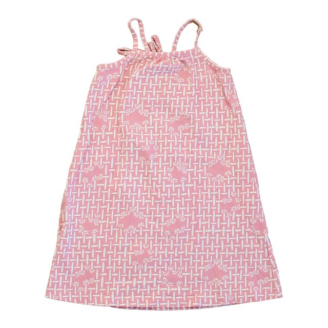 Hanna Andersson Pink | White Dress 4T 