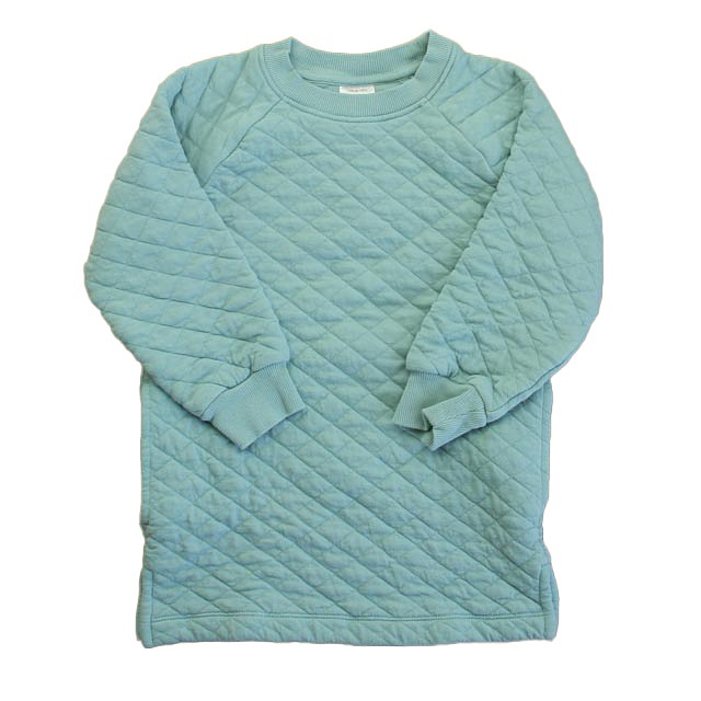 Hanna Andersson Aqua Long Sleeve Shirt 5T 