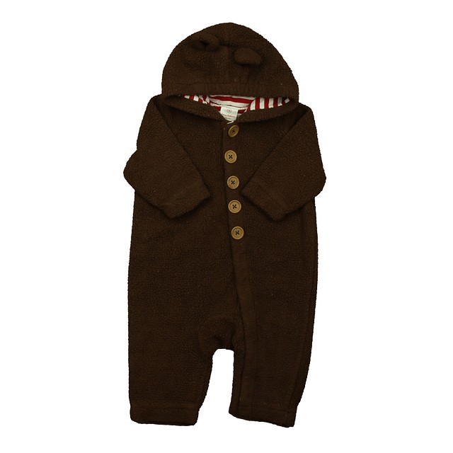 Hanna Andersson Brown Long Sleeve Outfit 6-12 Months 