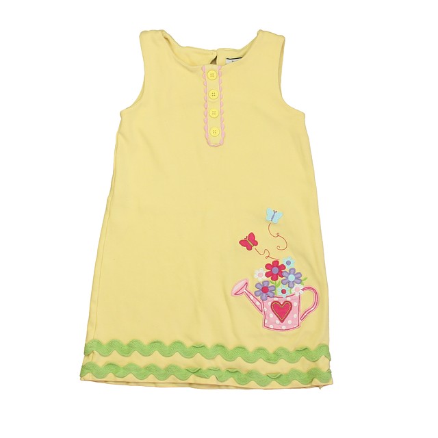 Hartstrings Yellow | Pink | Green Dress 5T 