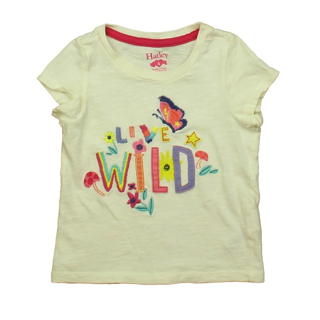 Hatley White "Wild" T-Shirt 4T 