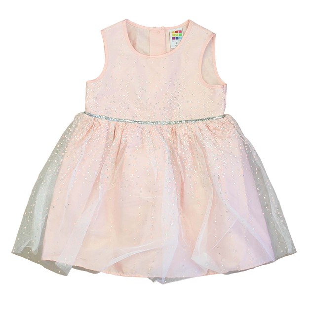 Healthex Pink Sparkle Special Occasion Dress 2T 