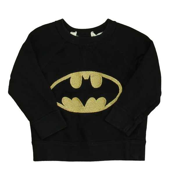 H&M Black Batman Long Sleeve Shirt 18-24 Months 