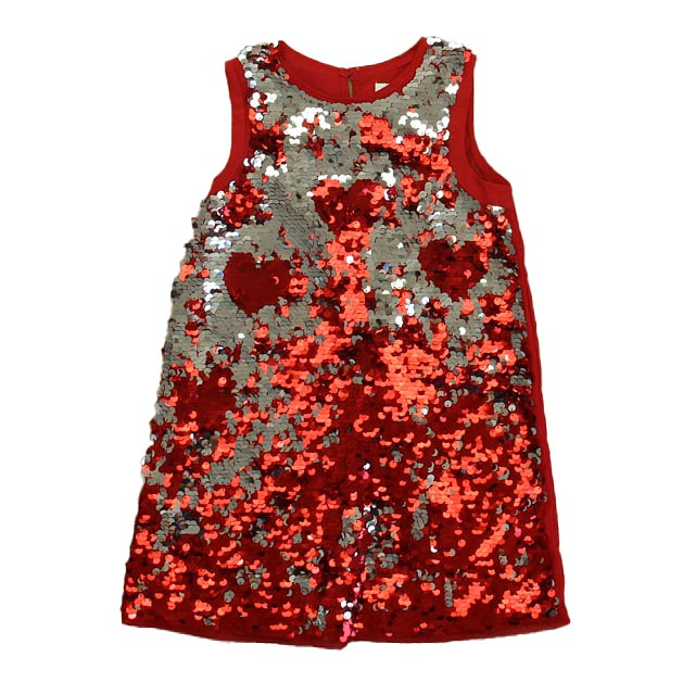 H&M Red Sequins Dress 3T 