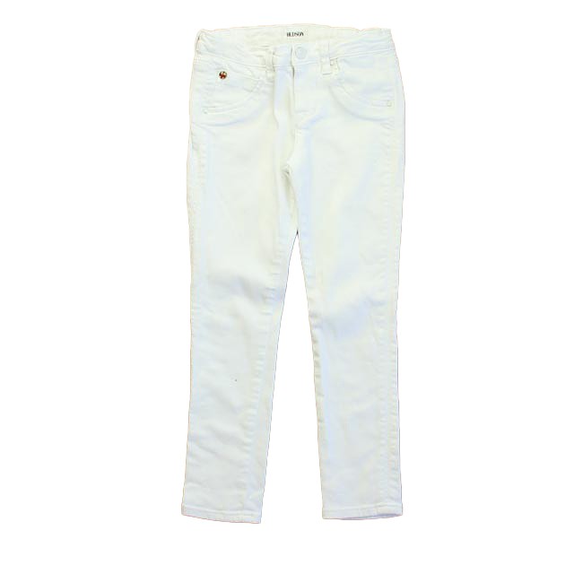 Hudson White Jeans 6 Years 