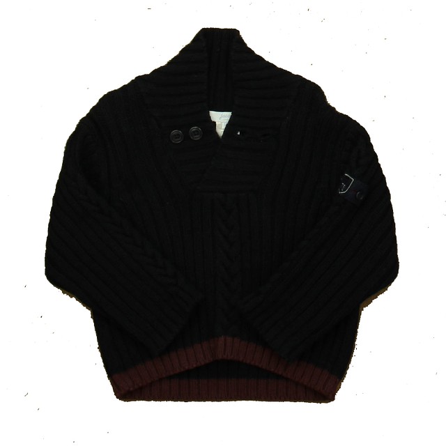 Jacadi Navy | Brown Sweater 18 Months 