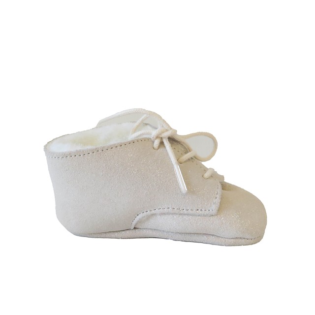 Jacadi Ivory Sparkle Shoes 4 Infant 