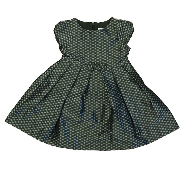Jacadi Black Polka Dots Dress 24 Months 