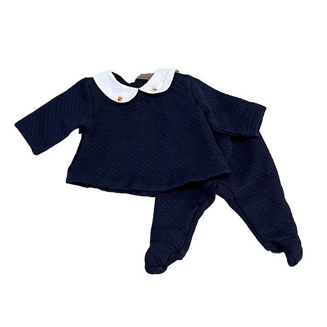 Jacadi 2-pieces Navy | White Apparel Sets 3 Months 