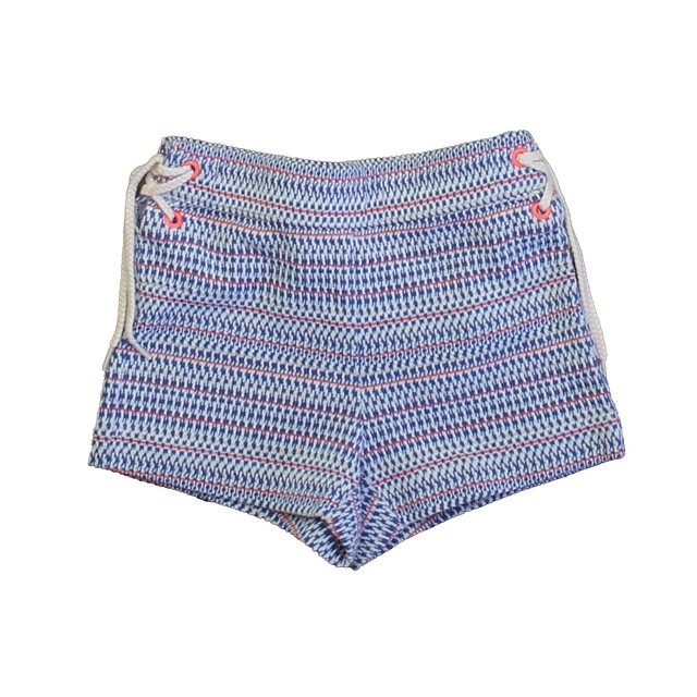 Janie and Jack Navy | White | Coral Shorts 12-18 Months 