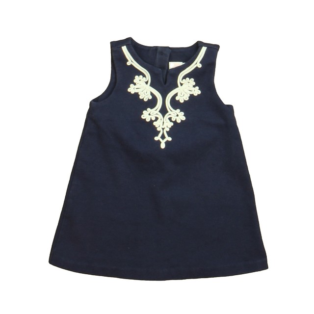 Janie and Jack Navy | White Dress 12-18 Months 