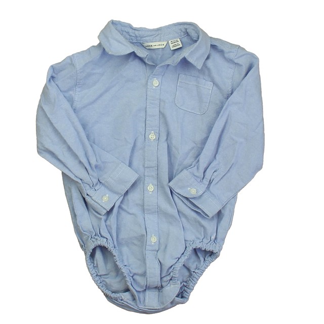 Janie and Jack Blue Button Down Long Sleeve 18-24 Months 