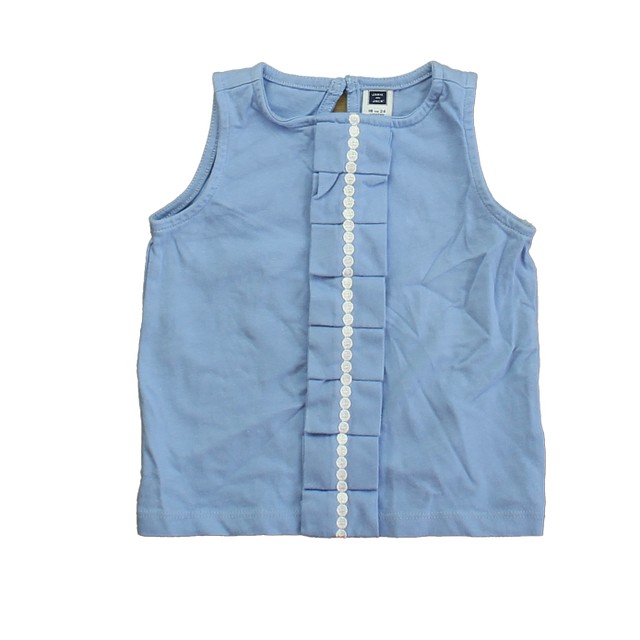 Janie and Jack Blue Tank Top 18-24 Months 