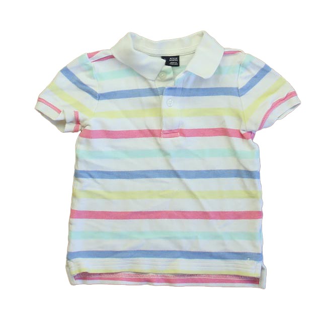 Janie and Jack Striped Polo Shirt 18-24 Months 