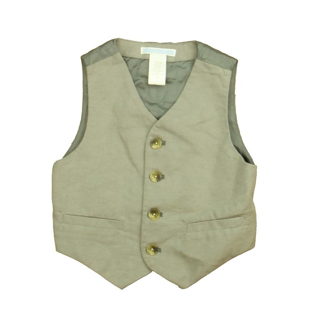 Janie and Jack Gray Vest 2T 