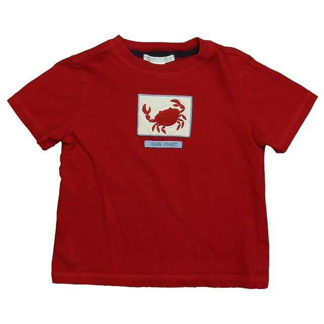 Janie and Jack Red Crabs T-Shirt 2T 