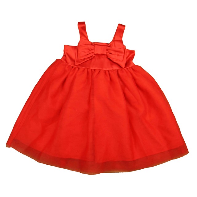 Janie and Jack Red Special Occasion Dress 2T 