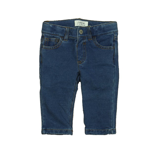 Janie and Jack Blue Jeggings 3-6 Months 