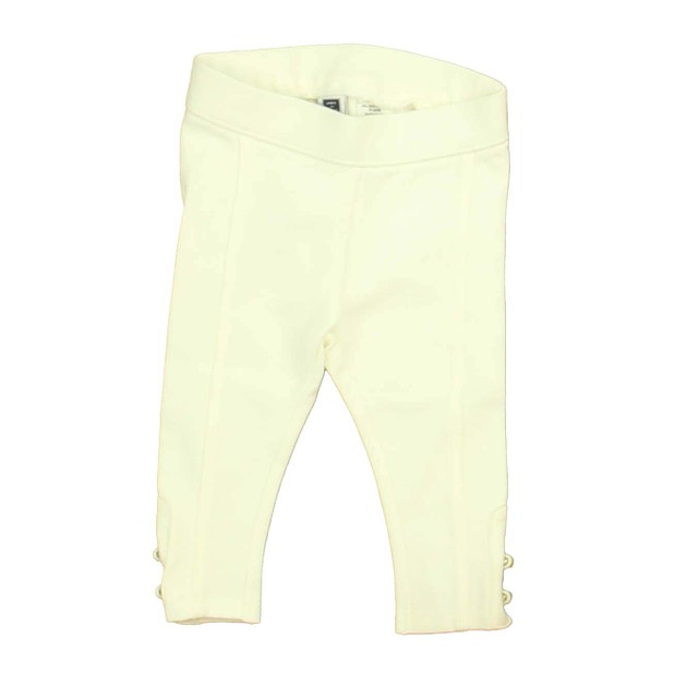 Janie and Jack Ivory Leggings 3-6 Months 