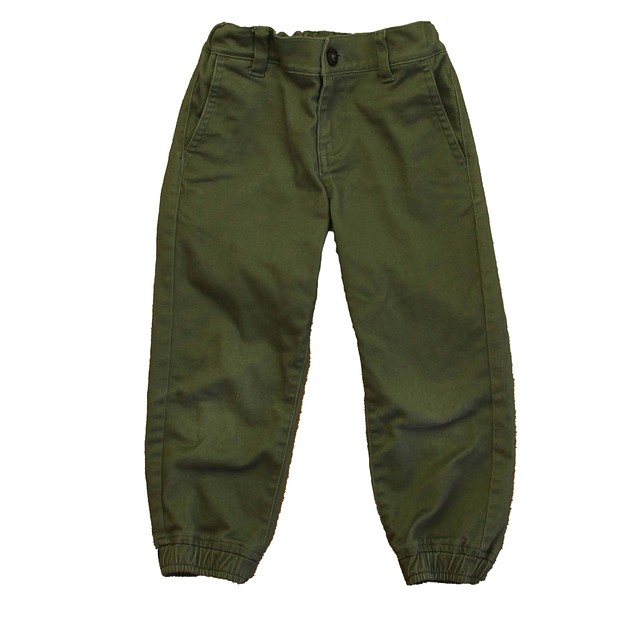 Janie and Jack Green Pants 3T 