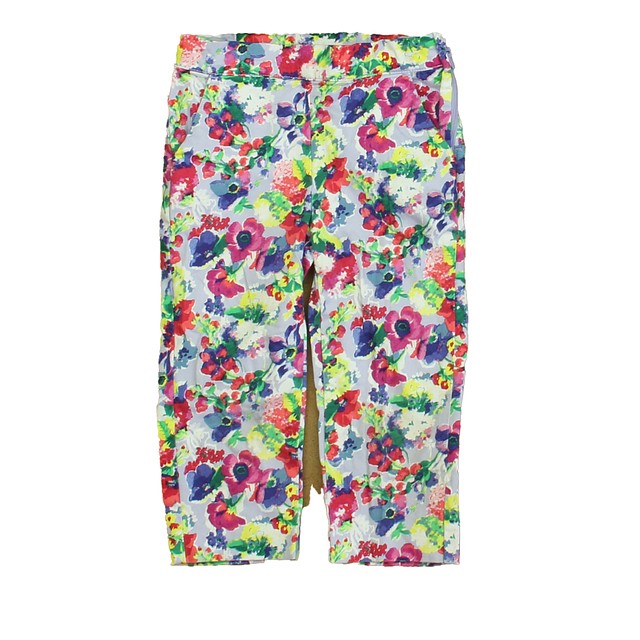 Janie and Jack Purple | Pink | Yellow Floral Pants 3T 