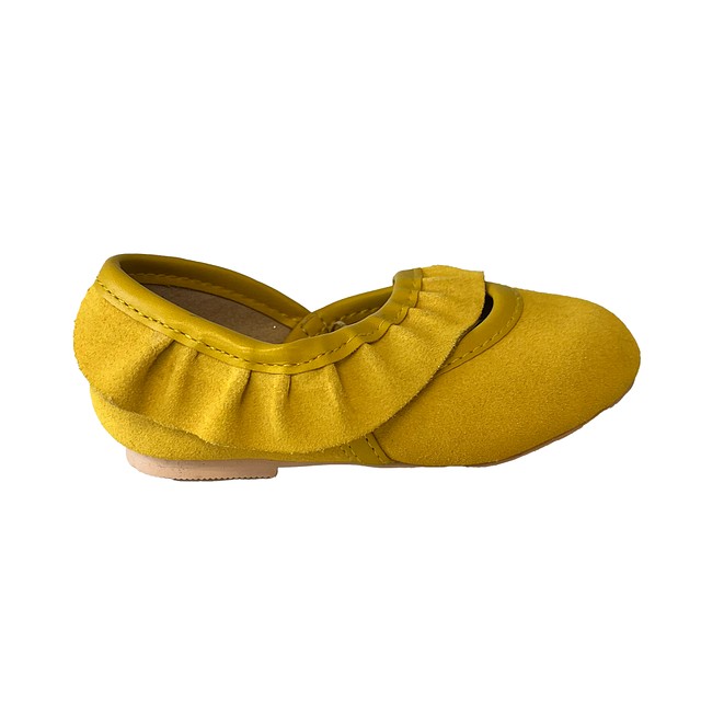 Janie and Jack Yellow Shoes 4 Infant 