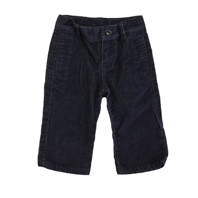 Janie and Jack Navy Corduroy Pants 6-12 Months 