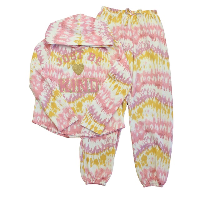 Jenna & Jessie 2-pieces Pink | Yellow Apparel Sets 10 Years 