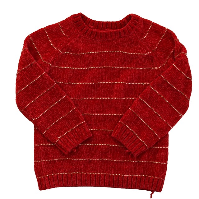 Jessica Simpson Red | Gold Sweater 4T 