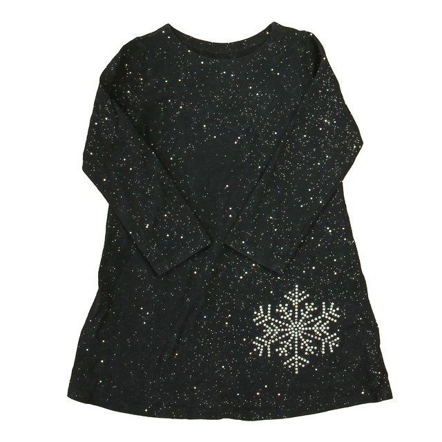J.Khaki Black Sparkle Dress 3T 