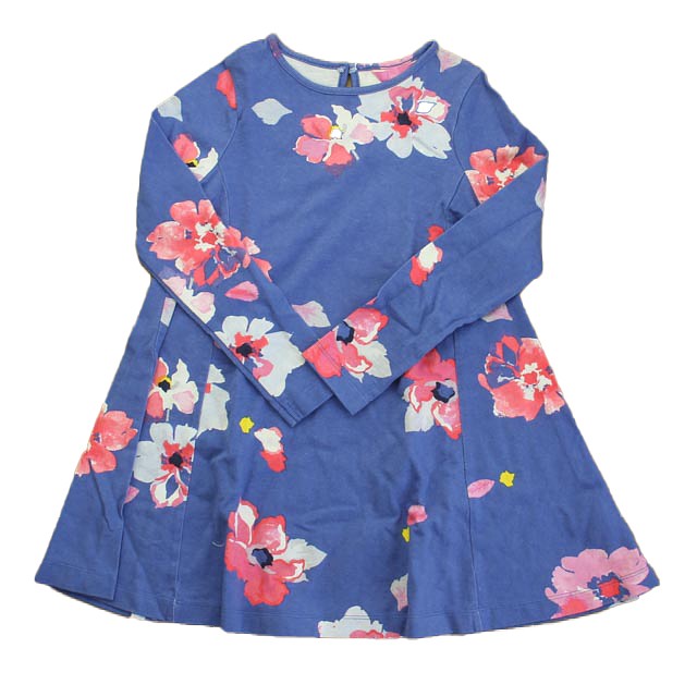 Joules Blue Floral Dress 7-8 Years 